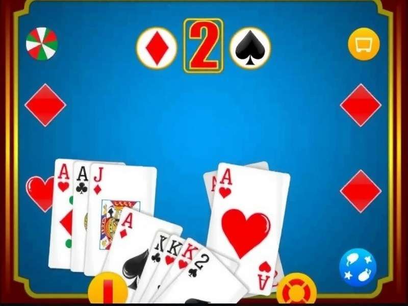 Gin Rummy Cards Game Setup