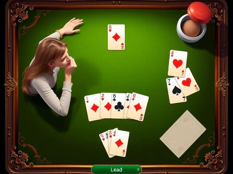 Strategic layout of Gin Rummy cards showing potential melds and discards