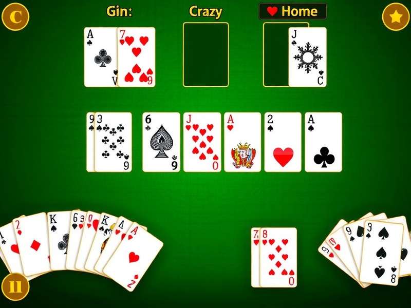 A group of friends playing Gin Rummy online and offline in India